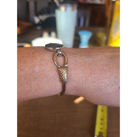 AVON ABALONE LATCH BRACELET - Picture 4 of 5